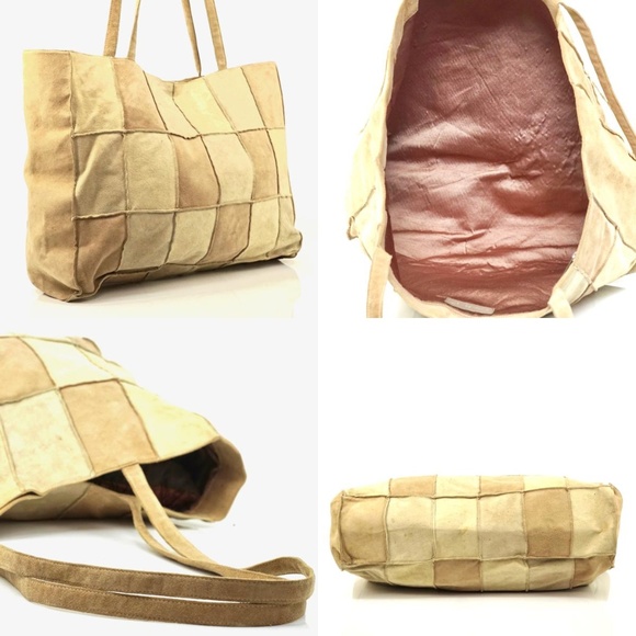 Auth Chanel Patchwork Logo Embossing #2702C15 - Picture 4 of 7